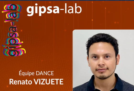 Prix de la meilleure communication pour Renato VIZUETE